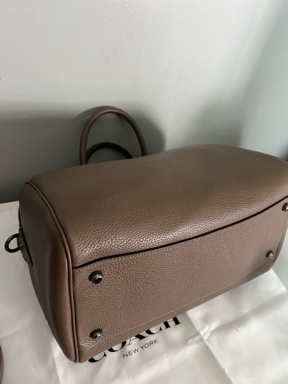 Coach Large Rowan Satchel And Matching Wallet - Picture 7 of 14